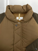 マニュアルアルファベット MANUAL ALPHABET × NANGA ナンガ TRAILBLAZER 2nd トレイルブレザー ダウン ダブルジップ アウトドア アウター オリーブ 緑 MA-J-277 サイズ 1 ジャケット 刺繍 カーキ 104MT-1650