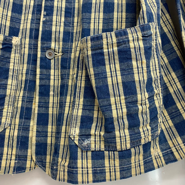 【曜日割引対象外】 ダブルアールエル RRL FARMER'S COAT ファーマーズコート バルーンジャケット MNRROTWM5L00054 ジャケット ブルー 40Rサイズ 201MT-4322 VB