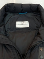 オーエーエムシー OAMC DOWN JACKET ダウン ジャケット ダブルジップ アウター ブルゾン 黒 ジャケット 無地 ブラック Sサイズ 104MT-1418
