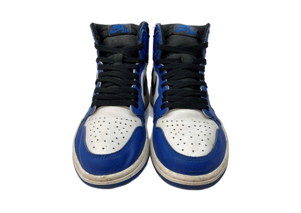 ナイキ NIKE 17年製 AIR JORDAN 1 RETRO HIGH OG GAME ROYAL エア ジョーダン レトロ ハイ ゲーム ロイヤル AJ1 白 青 黒 555088-403 メンズ靴 スニーカー ブルー 26.5cm 104S-1030