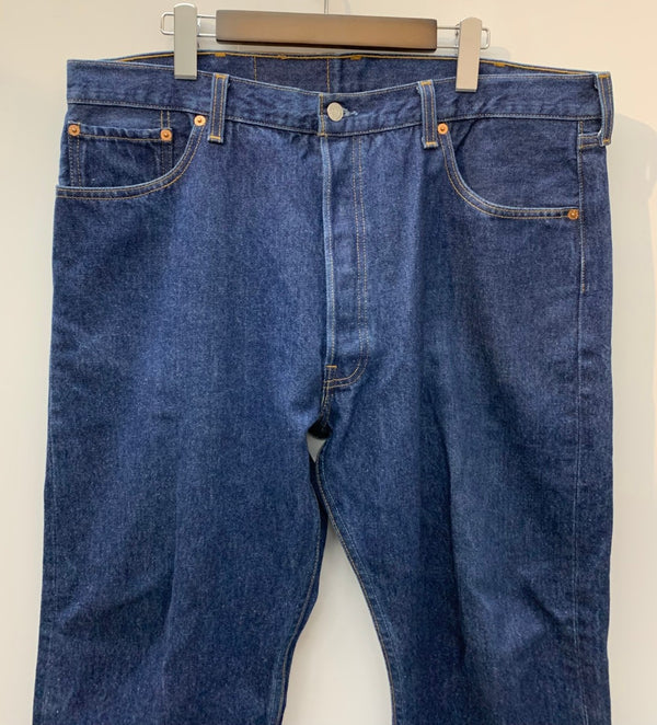 【曜日割引対象外】 リーバイス Levi's 00"s 01年製 バレンシア製 ボタン裏555 デニム ブルー W40 L30サイズ 201MB-788 VB