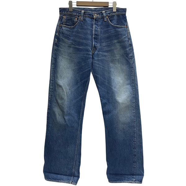 【曜日割引対象外】 ウエアハウス WAREHOUSE 1001XX GENUS デニムパンツ W32 デニム ブルー 201MB-1121 VB