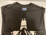 ヴィンテージ vintage パラマウント Paramount 企業Tシャツ 黒 古着 袖シングル Tシャツ ブラック Lサイズ 101MT-3189