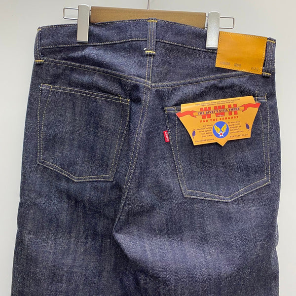 【曜日割引対象外】 ニートスタイル Neat Style KIWAMI WWII model ”極み”大戦モデル ストレート デニムパンツ デニム ブルー W33サイズ 201MB-880 VB