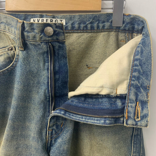 ネヴァーフォーゲット NVRFRGT 3D TWISTED WIDE LEG JEANS NF241P08B デニム ブルー 1サイズ 201MB-1165