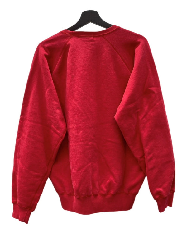 ラルフローレン RalphLauren 90s POLO BEAR SWEATSHIRT ポロ ベア スウェットシャツ トレーナー プリント 裏起毛 赤 スウェット ロゴ レッド Lサイズ 104MT-2305