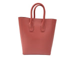 マンサーガブリエル MANSUR GAVRIEL Logo Mini North South Tote MINI 型押しロゴ NEW NSトートバッグ ハンドバッグ ショルダーバッグ レザー スクエア PINK バッグ レディースバッグ 2way・3wayバッグ ピンク 104B-65