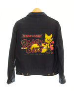 クリームソーダ CREAM SODA 80s 90's ブラック・キャッツ デニムジャケット ブルゾン 黒 ジャケット ブラック 103MT-1688