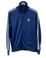 アディダス adidas 70’s VINTAGE フランス製 VENTEX Track Jacket トラック ジャケット 紺 ジャージ ロゴ ネイビー Mサイズ 104MT-2045