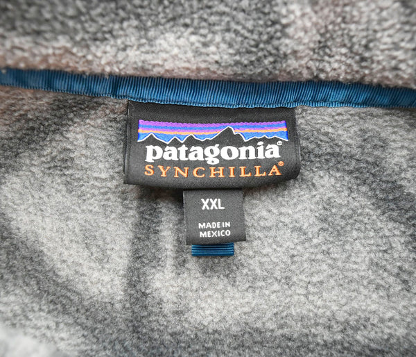 パタゴニア PATAGONIA SYNCHILLA シンチラ スナップT フリースジャケット グレー 25580FA15 ジャケット グレー 3Lサイズ 103MT-1417