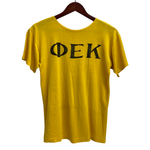 【曜日割引対象外】 チャンピオン Champion 50's 60's フットボールT Tシャツ イエロー 201MT-4229 VB