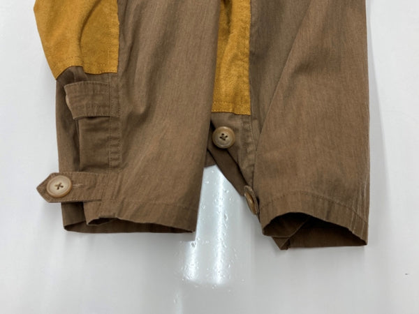 ラルフローレン RalphLauren ポロカントリー POLO COUNTRY オンワード樫山 ミリタリー MILITARY ヴィンテージ VINTAGE フード取り外し可能 コットン シンガポール製 BROWN 茶色 P12-JRRL-KM-0734 ジャケット 無地 ブラウン Lサイズ 104MT-2084