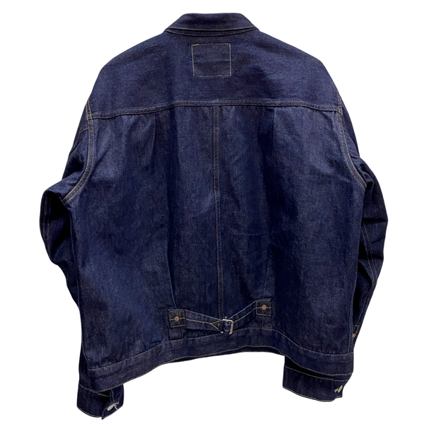 【曜日割引対象外】 リーバイス Levi's LVC 1936 506XXE T-BACK 日本製 赤耳 濃紺 70506-0028 ジャケット ブルー 46サイズ 201MT-4857 VB