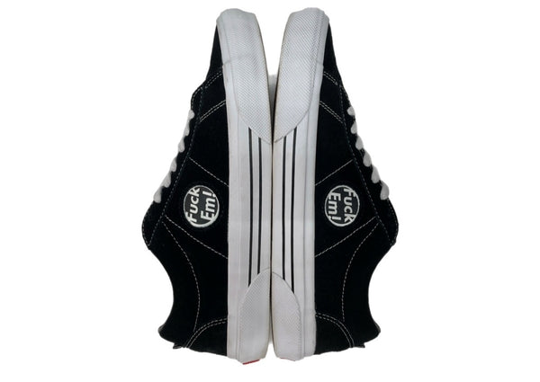 シュプリーム SUPREME × VANS バンズ 24SS Skate Sid S シド スケート スエード ローテク ローカット シューズ 黒 VN000MQ8CJK メンズ靴 スニーカー ブラック 26.5cm 104S-1017