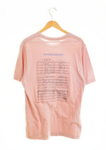 アンダーカバー UNDERCOVER UNDERCOVERISM 06ss T期 KLAUS WAHNFRIEDEN Tシャツ アーカイブ 2006ss 3 Tシャツ ピンク 103MT-2537