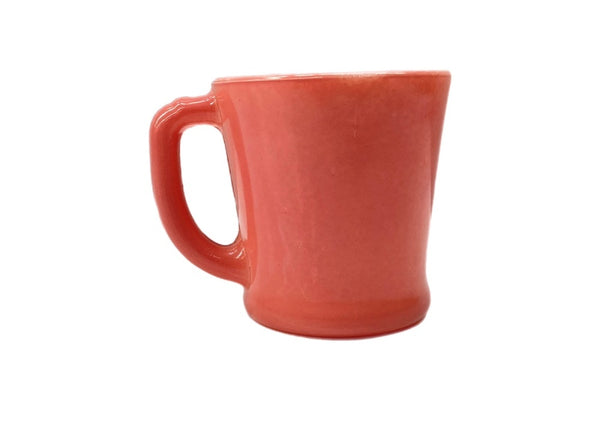 ファイアーキング Fire-King 50s 60s Rose-Ite Mug ローザイト マグ Dハンドル USA製 耐熱 マグカップ 赤 その他 無地 ピンク 104Z-18