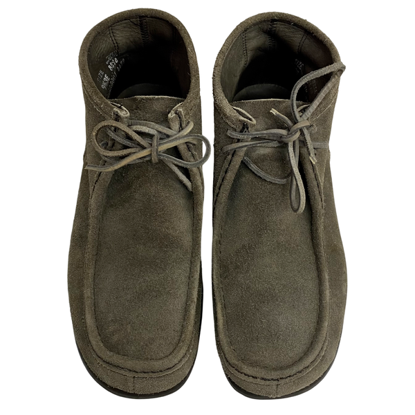 【曜日割引対象外】 レッドウィング RED WING スエード ワラビーブーツ 9 1/2 USA製 8892 メンズ靴 ブーツ その他 グレー 27.5cmサイズ 201-shoes1557 VB