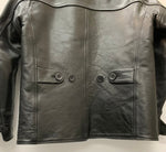 【曜日割引対象外】 ジェラード JELADO 18AW JOHN GLUCKOW Trailblazer Iron Horse ホースハイド ウール リバーシブル カーコート ジャケット ブラック Lサイズ 201MT-3102 VB