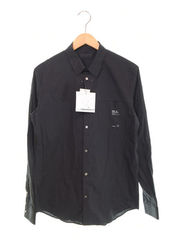 アンダーカバー UNDERCOVER 10ss less but better 2010ss デッドストック NOS E4407 3 長袖シャツ ブラック 103MT-2875