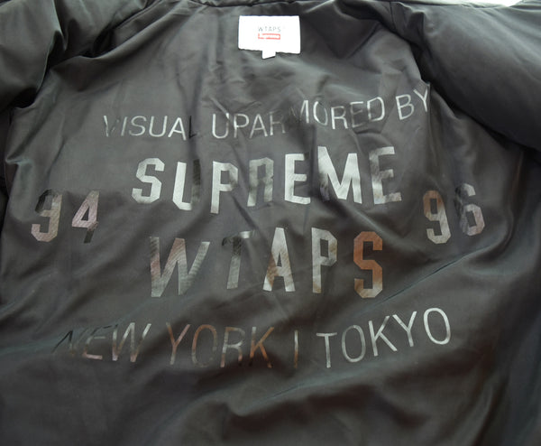 シュプリーム SUPREME 2021FW WTAPS Faux Fur Hooded Jacket ダブルタップス フェイクファー フード ジップアップジャケット ジャケット ブラック Lサイズ 103MT-3130