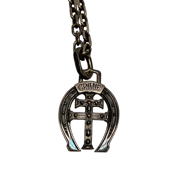 【中古】クライミー CRIMIE Horseshoe Necklace メンズジュエリー・アクセサリー ネックレス・ペンダント シルバー 201goods-817