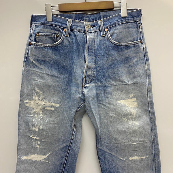 【曜日割引対象外】 リーバイス Levi's 80's 501 赤耳 USA製 デニム ブルー W32サイズ 201MB-1158 VB