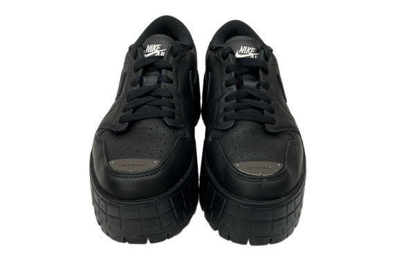 ナイキ NIKE 25年製 Women's Air Jordan 1 Brooklyn Low ウィメンズ エアジョーダン1 ブルックリン ロー 厚底 ヒール BLACK 黒 HF3184-001 レディース靴 スニーカー ブラック 24.5cm 104S-912
