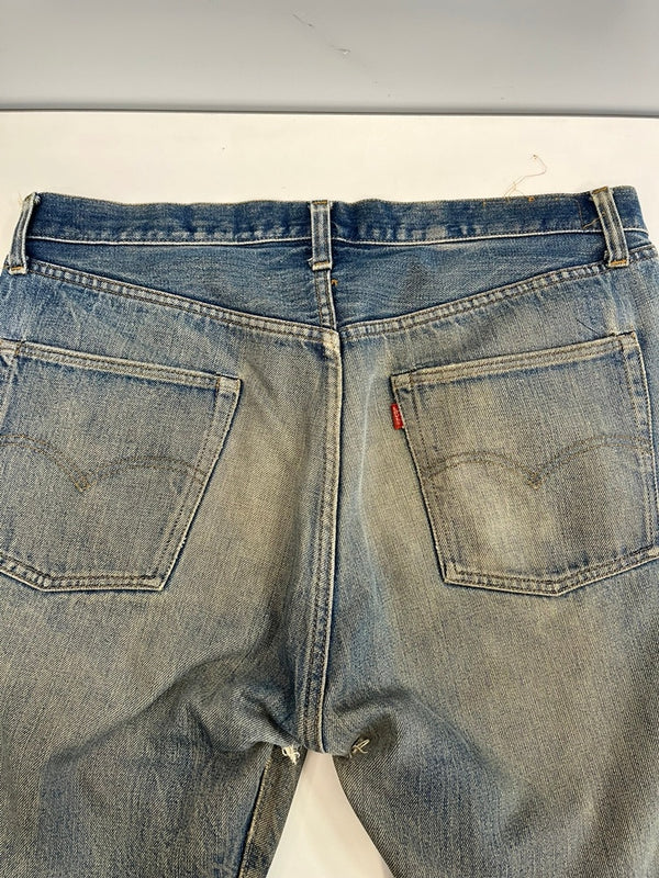 リーバイス Levi's 70s 70’s 70年代~ VINTAGE ヴィンテージ  501 66前期 ボタン裏6 スモールe ヴィンテージデニム デニム ブルー W38L36 101MB-736