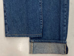 ダブルアールエル RRL 90s DENIM PANTS デニム パンツ ジップフライ ジーパン ジーンズ USA製 Ralph Lauren インディゴ 青 ロゴ R004 デニム ブルー サイズ 34 104MB-213