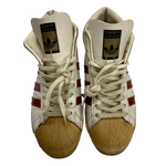 【曜日割引対象外】 アディダス adidas 80's PRO MODEL フランス製 made in france 金ベロ 5 1/2 メンズ靴 スニーカー ホワイト 24.5cmサイズ 201-shoes1585 VB