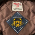 【中古】ハリスツイード MANNIX HAT Co  8パネル 帽子 メンズ帽子 ハンチング・キャスケット ネイビー 201goods-798