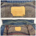 【曜日割引対象外】 リーバイス Levi's 60's 559 BIG E 3rd USA製 ブランケットライナー ジャケット ブルー 38サイズ 201MT-4386 VB