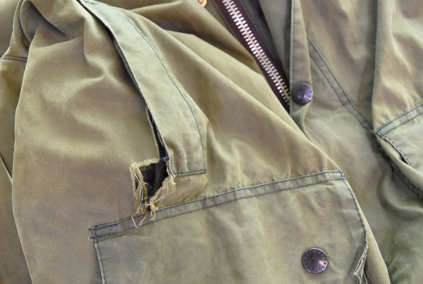 バブアー Barbour  80〜90年代 80s 90s BEAUFORT 3ワラント ビューフォート オイルド ハンティングジャケット ジャケット カーキ 103MT-3211