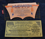 リーバイス Levi's 502 DEAD STOCK デッドストック 日本製 復刻 98年製 90年代 90's 90s 140th 140周年 BIG E 赤耳 TALON タロン ジップ 502-xx デニム ブルー W34L36 103MB-603