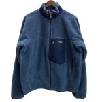 【曜日割引対象外】 パタゴニア PATAGONIA 00's クラシックレトロX USA製 23055 ジャケット ブルー Lサイズ 201MT-3857 VB