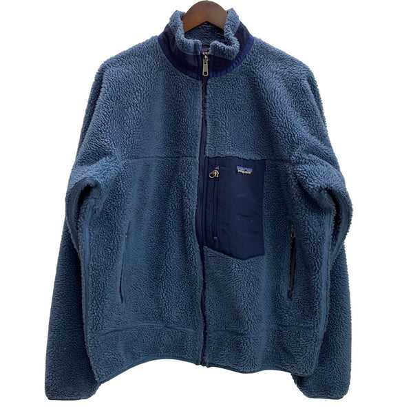 【曜日割引対象外】 パタゴニア PATAGONIA 00's クラシックレトロX USA製 23055 ジャケット ブルー Lサイズ 201MT-3857 VB