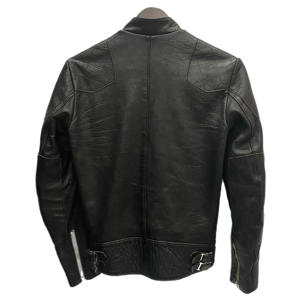 【曜日割引対象外】 ルイスレザー Lewis Leathers SUPER PHANTOM スーパーファントム シープスキン タイトフィット ジャケット ブラック 32サイズ 201MT-3444 VB