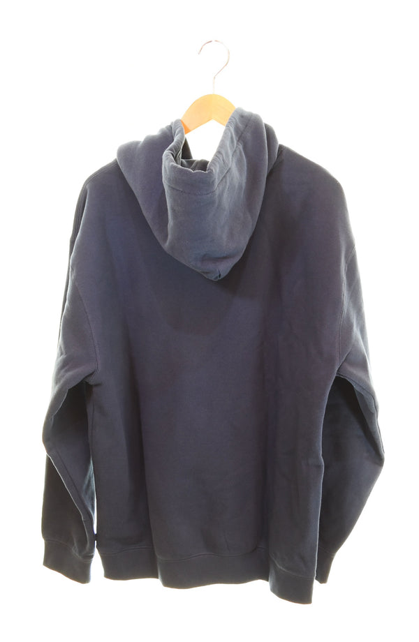 ハフ HUF H STAR HOODIE スター刺繍  起毛 パーカー 24F PF00679 パーカ ネイビー Lサイズ 103MT-2690