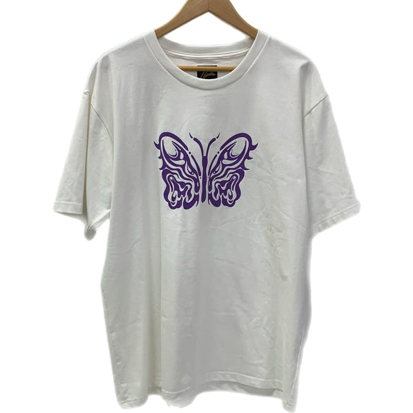 ニードルス Needles Kae Tanaka S/S Crew Neck Tee QV433 Tシャツ ホワイト Mサイズ 201MT-4831