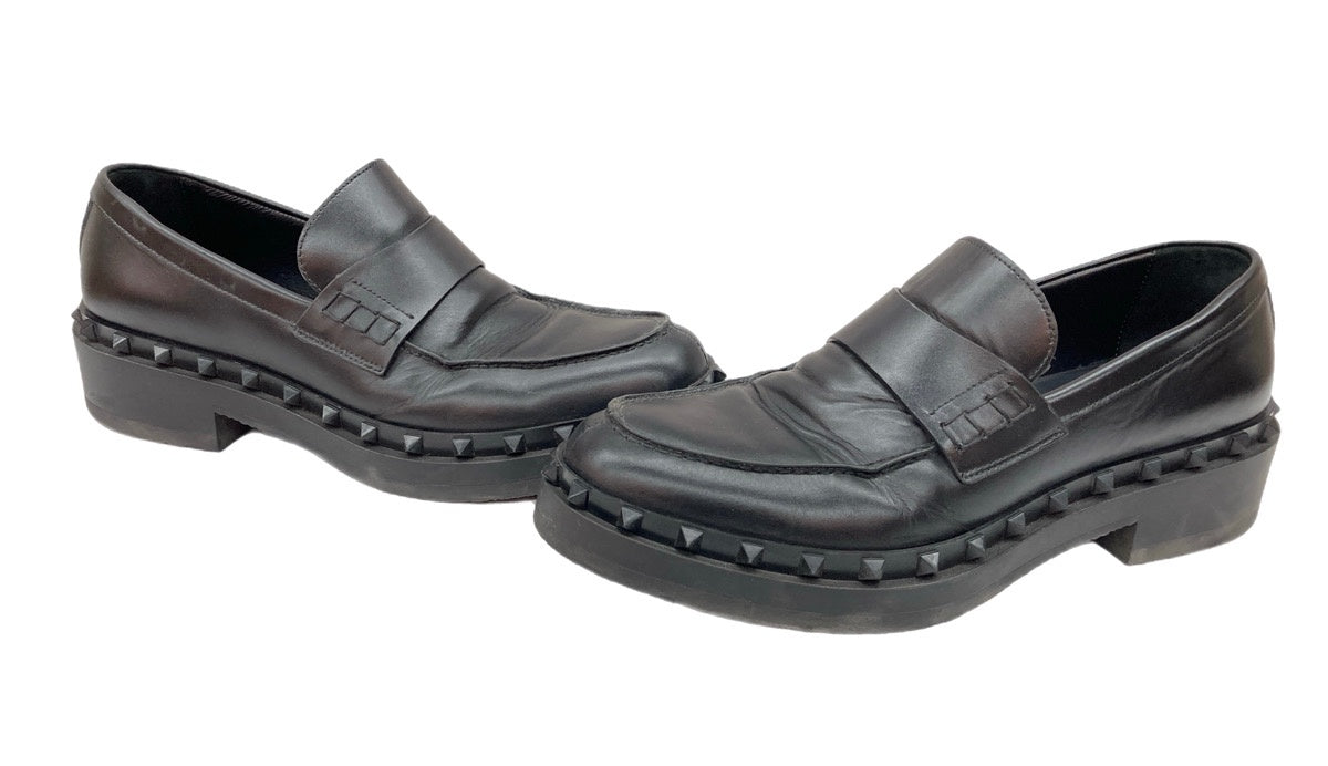 ヴァレンティノ VALENTINO ロックスタッズ M-Way レザー シューズ 革靴