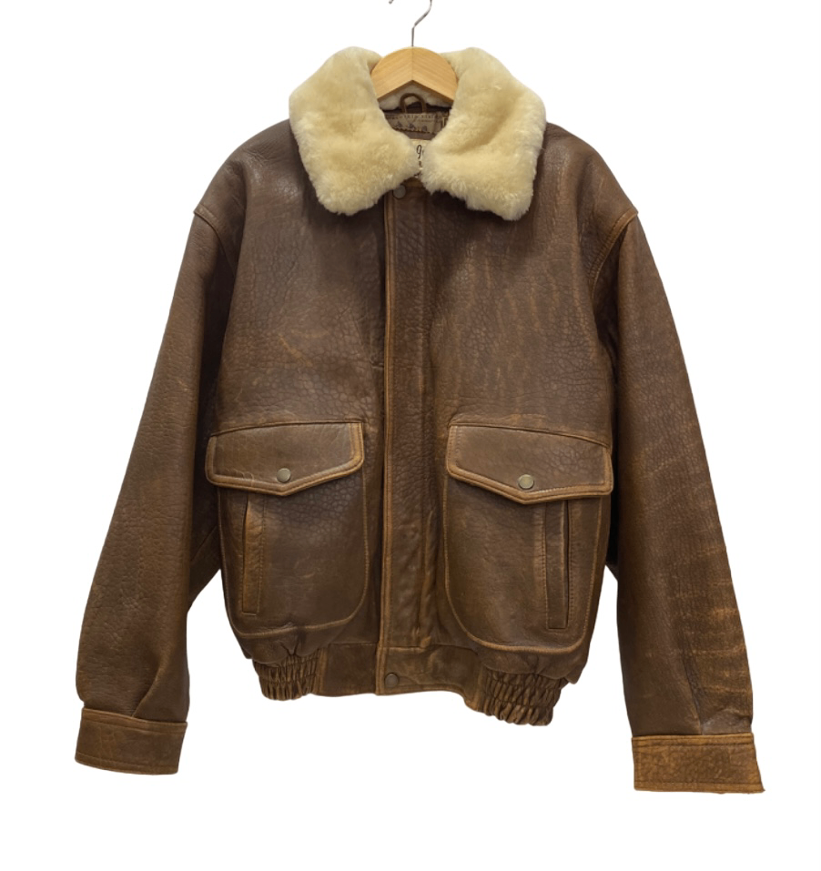 ターゲット Target レザー フライトジャケット ファー ジャケット ターゲット Target レザー フライトジャケット ファー ジャケット