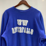 【曜日割引対象外】 チャンピオン Champion 90's リバースウィーブ USA製 カレッジ スウェット ブルー Lサイズ 201MT-4536 VB