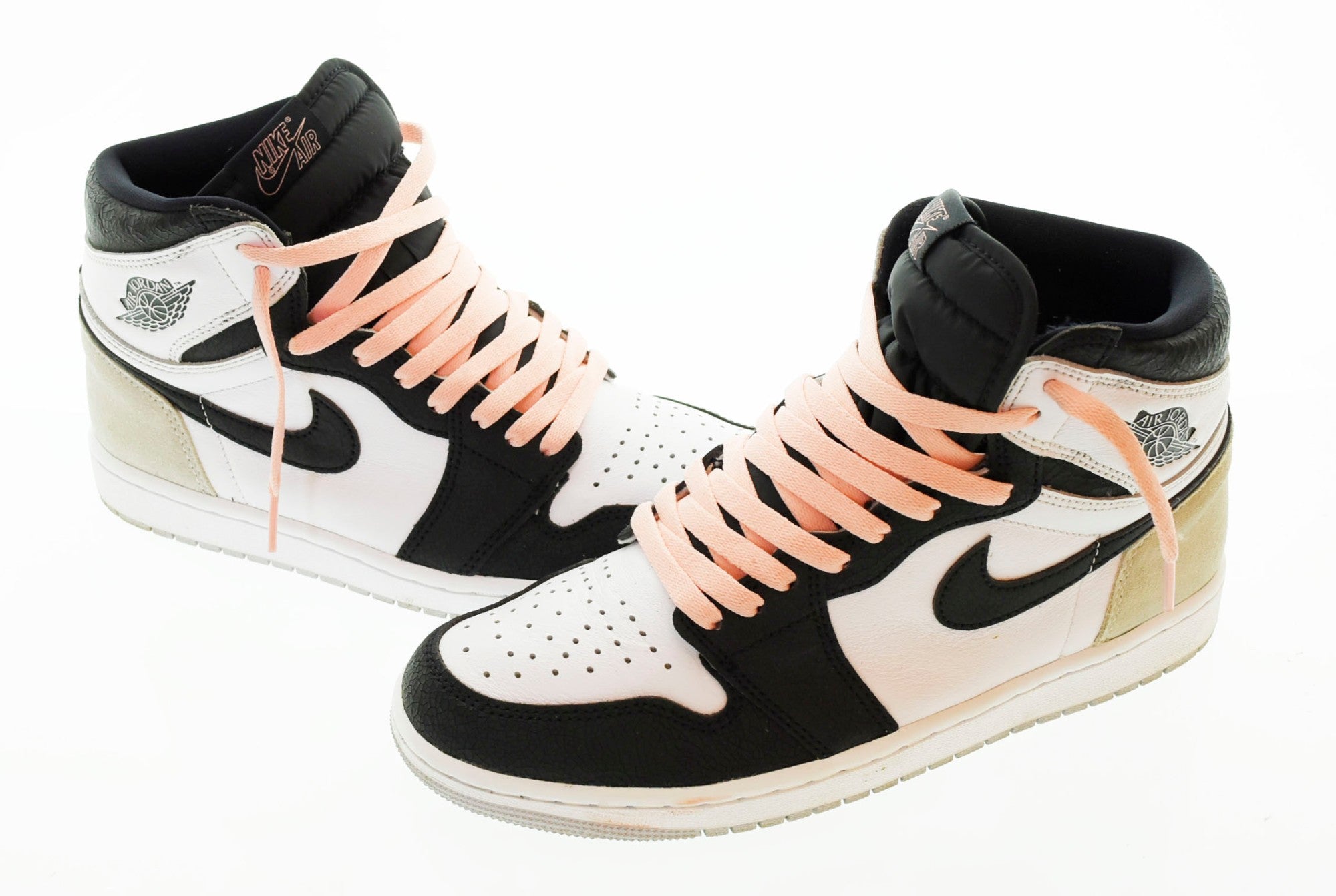 ナイキ NIKE AIR JORDAN 1 RETRO HIGH OG Bleached Coral エアジョーダン 1 レトロ ハイ OG  ブリーチド コーラル 555088-108 メンズ靴 スニーカー ブラック 26.5cm 103S-513