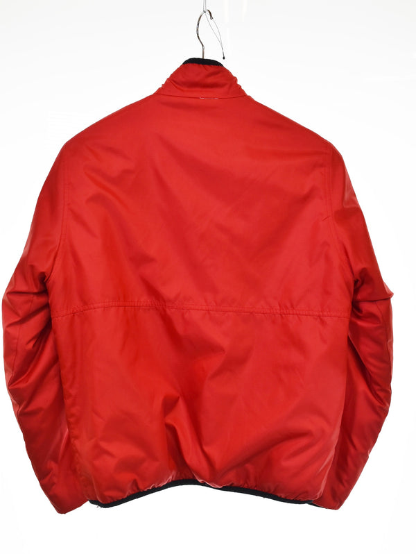 シュプリーム SUPREME 17AW Leopard Fleece Reversible Jacket レオパードフリース リバーシブルジャケット ジャケット レッド Sサイズ 103MT-3096