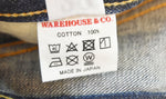 ウエアハウス WAREHOUSE テーパード デニムパンツ 青 LOT1105 デニム ブルー 32 103MB-328