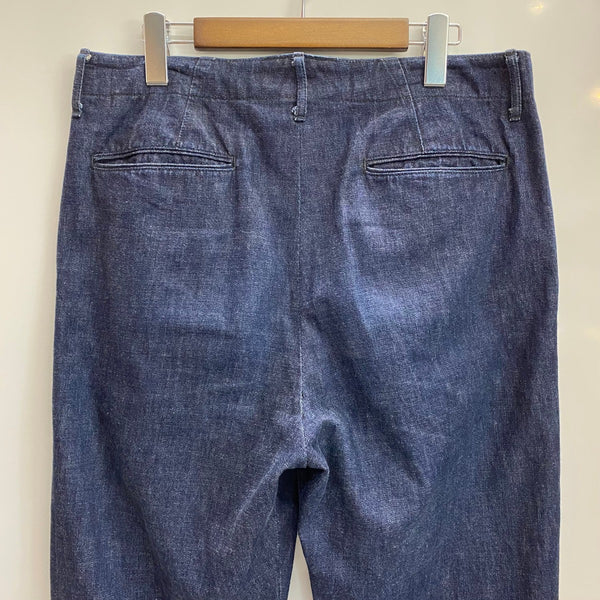【曜日割引対象外】 アットラスト AT LAST & CO デニム トラウザーパンツ デニム ブルー W32サイズ 201MB-1150 VB