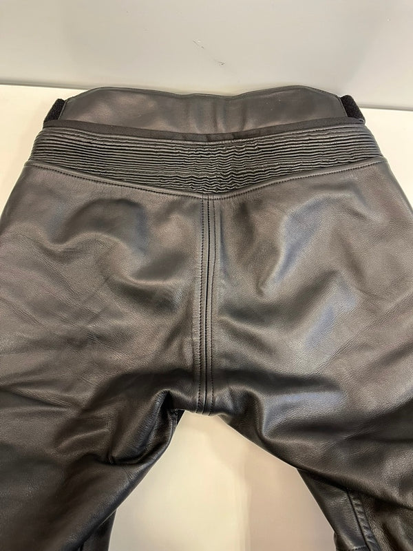 シンプソン SIMPSON 本皮 レザーパンツ バイカーパンツ ツーリング バイク用品 黒  ボトムスその他 ブラック Lサイズ 101MB-778