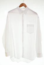 グラフペーパー Graphpaper 25SS Broad L/S Oversized Regular Collar Shirt コットンブロードオーバーサイズシャツ   GM251-50001B 1 長袖シャツ ホワイト 103MT-2938