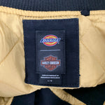 ディッキーズ Dickies ハーレーダビッドソン HARLEY DAVIDSON コラボ キルティングキャンバスベスト  96575-25VM ベスト ブラック Lサイズ 201MT-4670