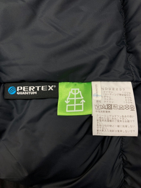 ザノースフェイス THE NORTH FACE Mountain Down Jacket マウンテン ダウン ジャケット GORE-TEX ゴア テックス PERTEX パーテックス アウター 黒 ND92237 ジャケット ロゴ ブラック Lサイズ 104MT-692